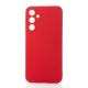 Силиконовый чехол SOFT Silicone Case для Samsung A35 (без лого) красный