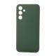 Силиконовый чехол SOFT Silicone Case для Samsung A35 (без лого) темно-зеленый