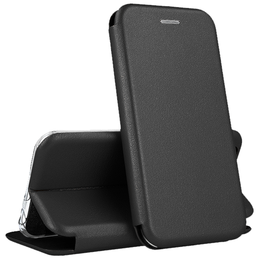 чехол-книга 360 для Meizu 15 Plus STANDARD черный