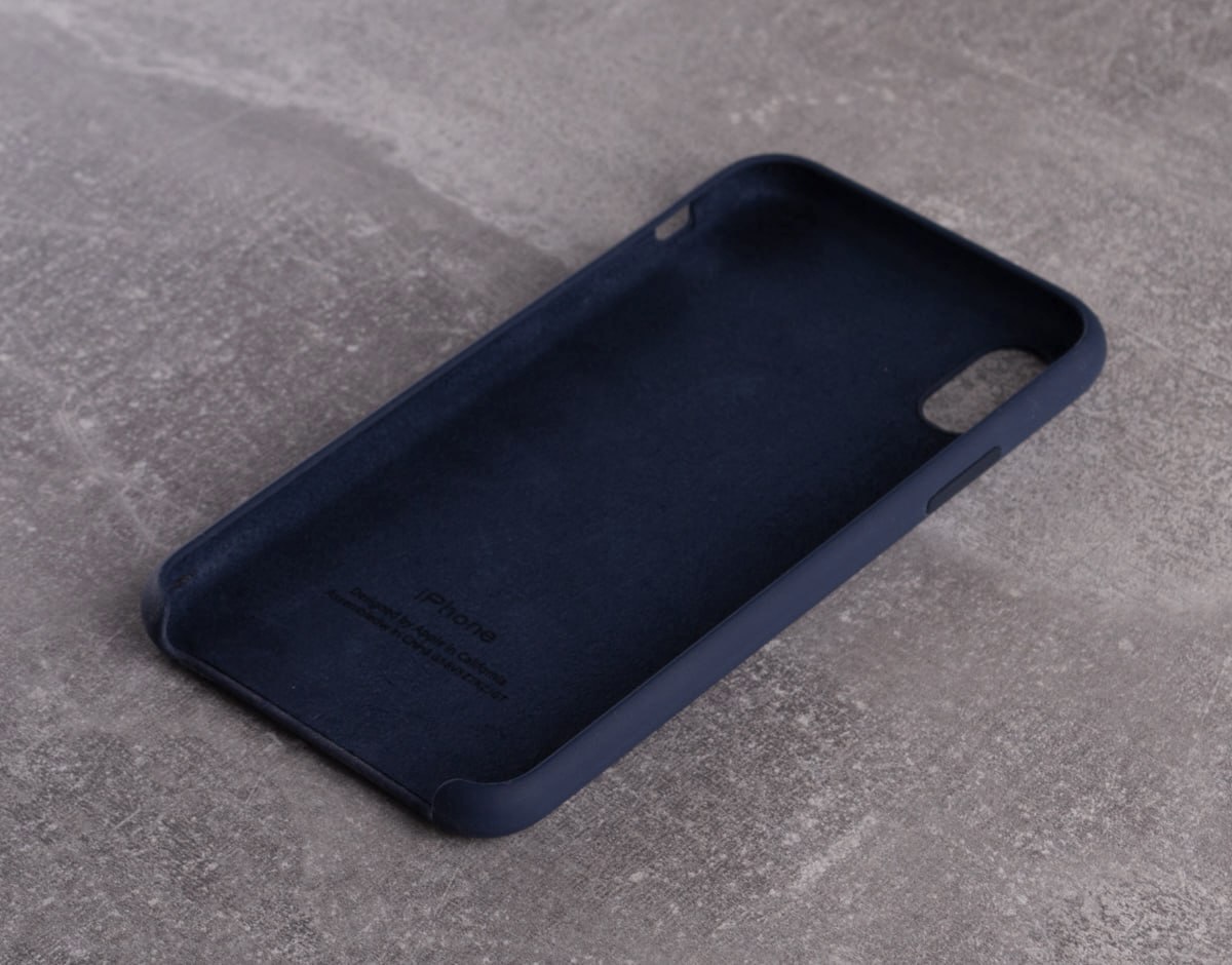 Силиконовый чехол SOFT Silicone Case для iPhone X/XS (HQ) (с лого) 09 midnight blue