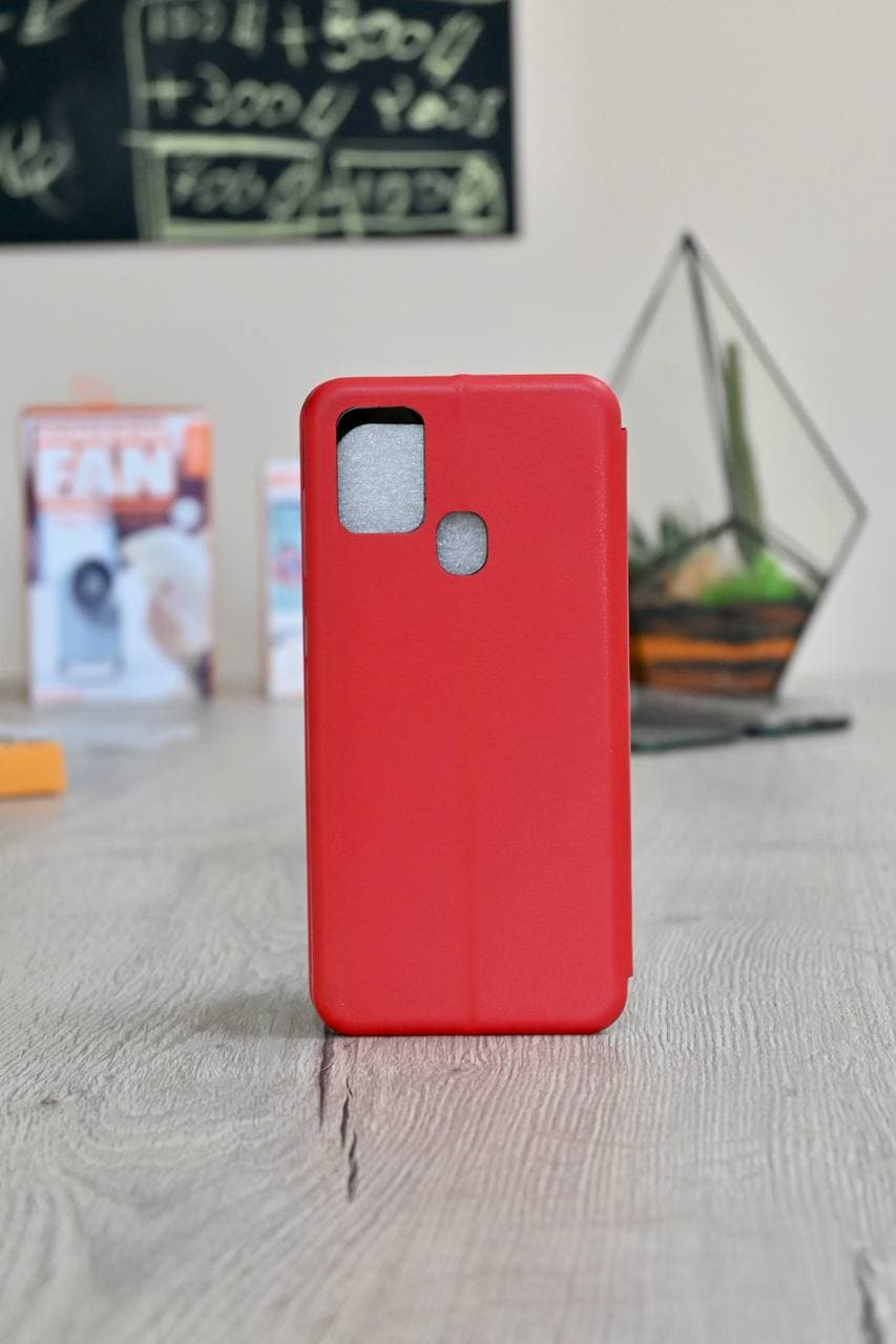 чехол-книга 360 для Huawei P40 STANDARD красный