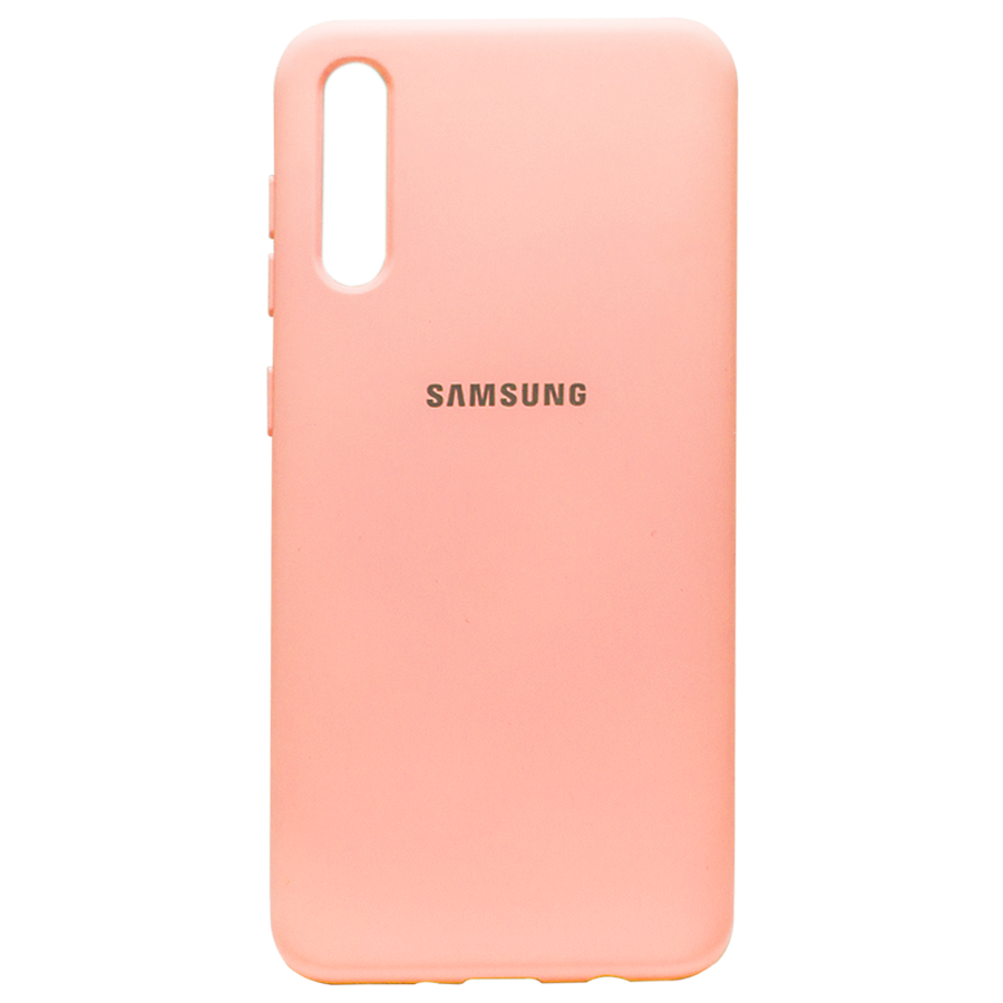 Силиконовый чехол SOFT Silicone Case для Samsung M11/A11 HQ (с логотипом) коралловый
