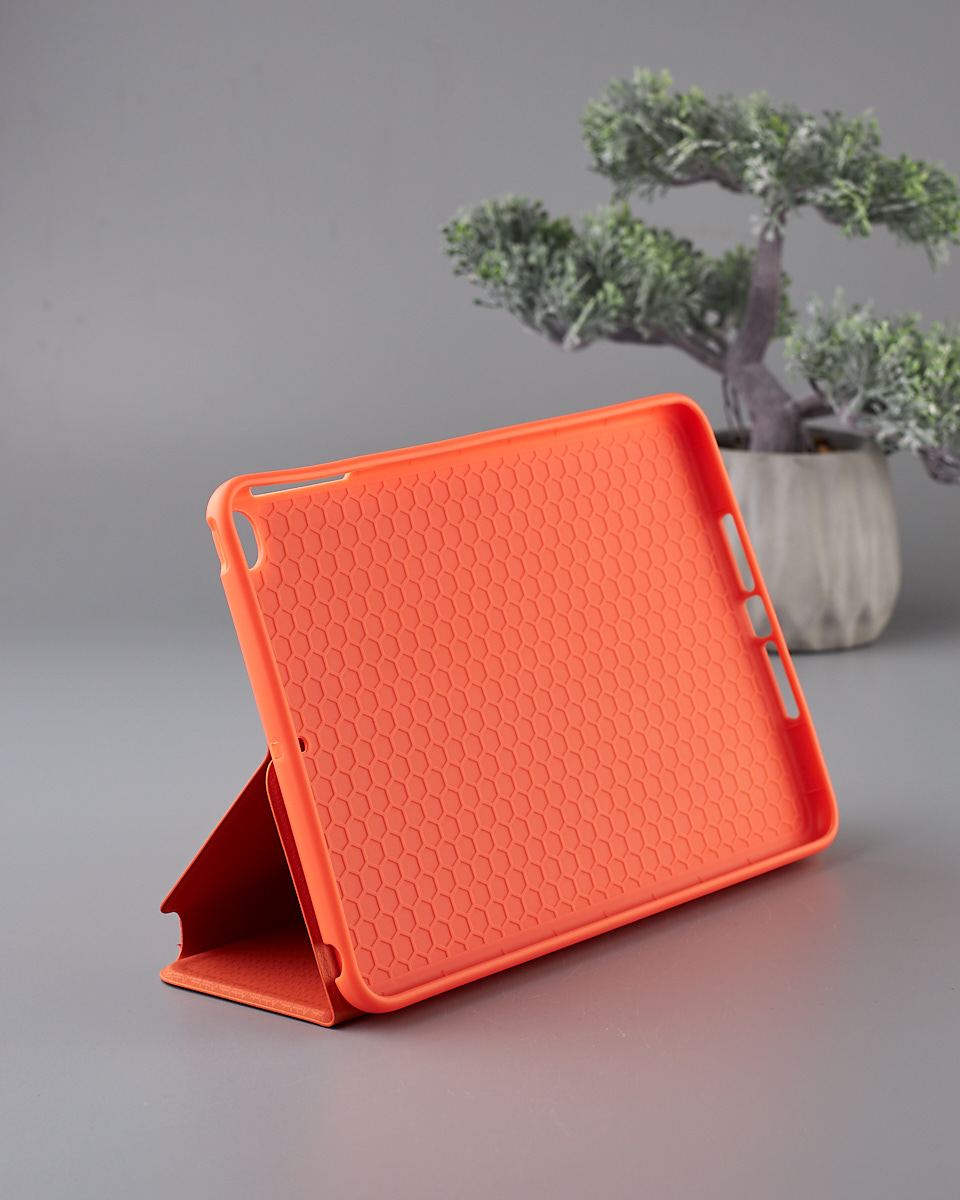 Чехол HDD Premium LEATHER (HTL-11) для планшета iPad mini 4/5 -7.9 (2015/2019) оранжевый