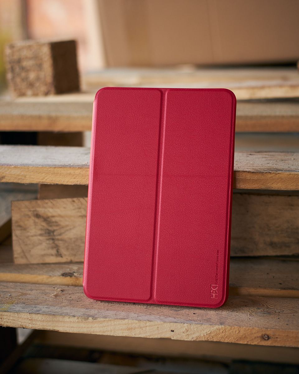Чехол HDD Premium LEATHER (HTL-11) для планшета iPad mini 4/5 -7.9 (2015/2019) красный