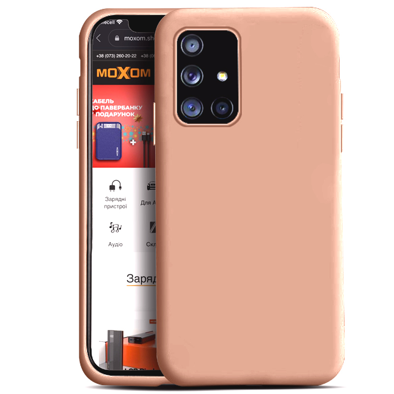 Силиконовый чехол SOFT Silicone Case для Xiaomi Redmi Note 11 5G/Note 11T 5G/Poco M4 Pro 5G (без лого) пудра