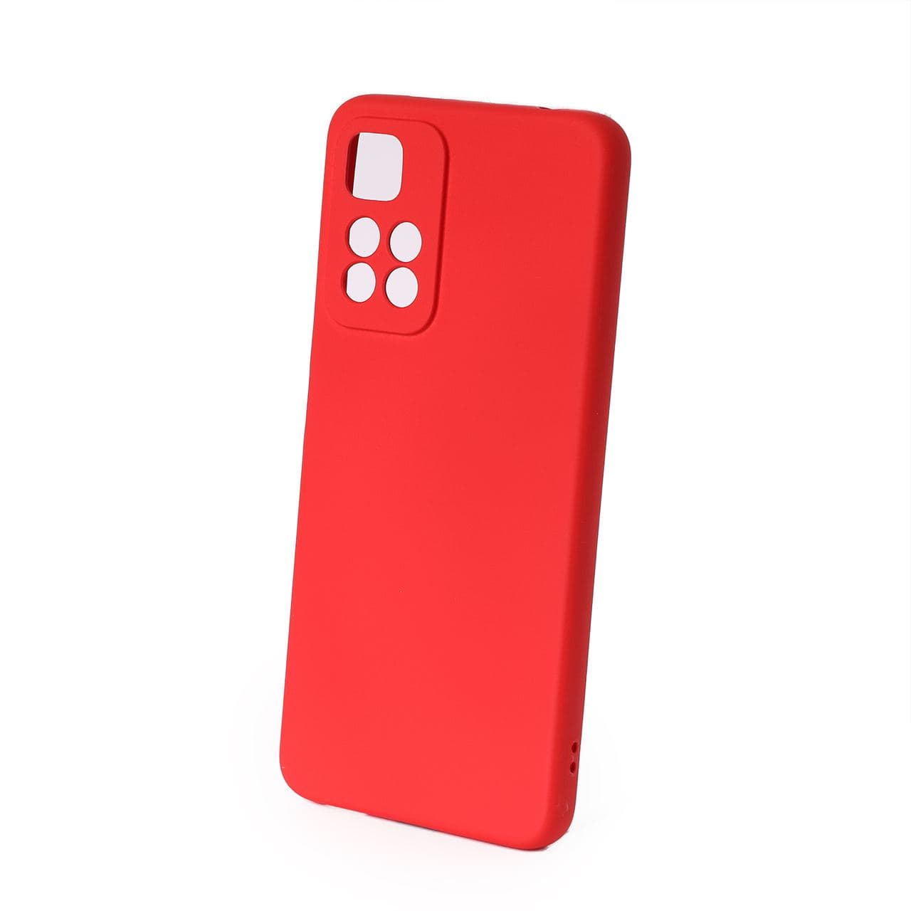 Силиконовый чехол SOFT Silicone Case для Xiaomi Redmi Note 11 Pro+/11i/11i Hypercharge (без лого) красный