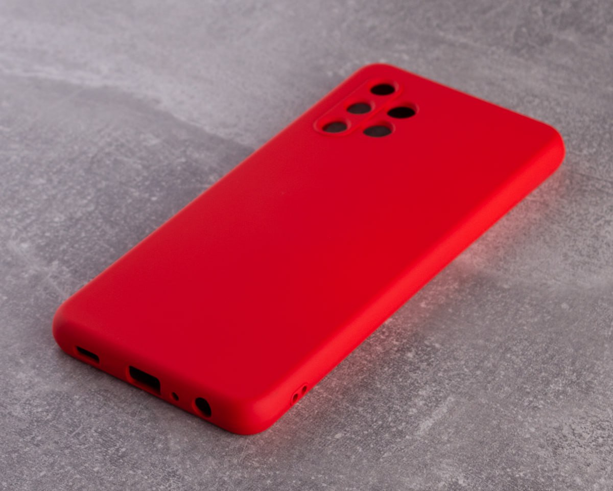 Силиконовый чехол SOFT Silicone Case для Samsung A53 5G (без лого) красный