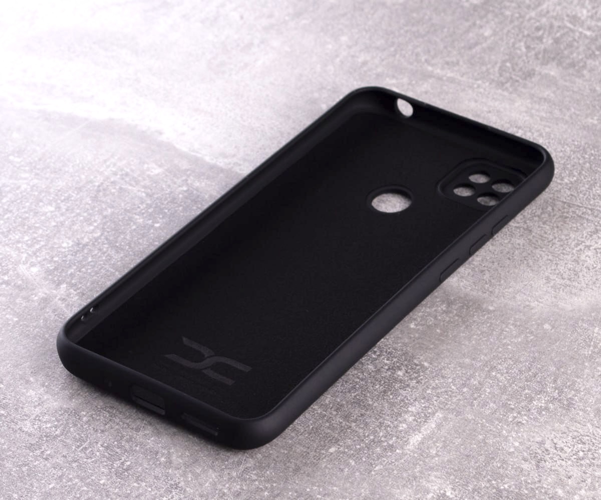 Силиконовый чехол SOFT Silicone Case для Xiaomi Redmi 10A (без лого) черный