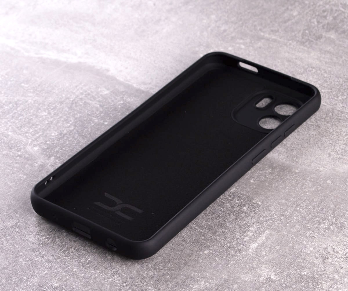 Силиконовый чехол SOFT Silicone Case для Xiaomi Redmi A1/A2 (без лого) черный