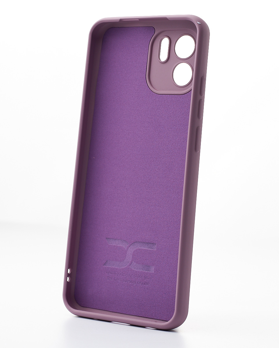 Силиконовый чехол SOFT Silicone Case для Samsung A13 4G (ТРИЗУБ) лаванда