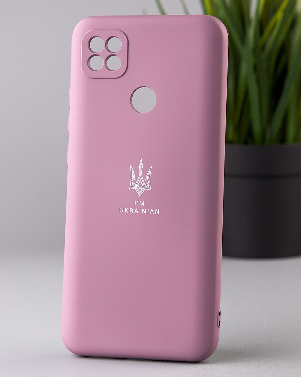 Силиконовый чехол SOFT Silicone Case для Xiaomi Redmi 10A (ТРИЗУБ) лаванда