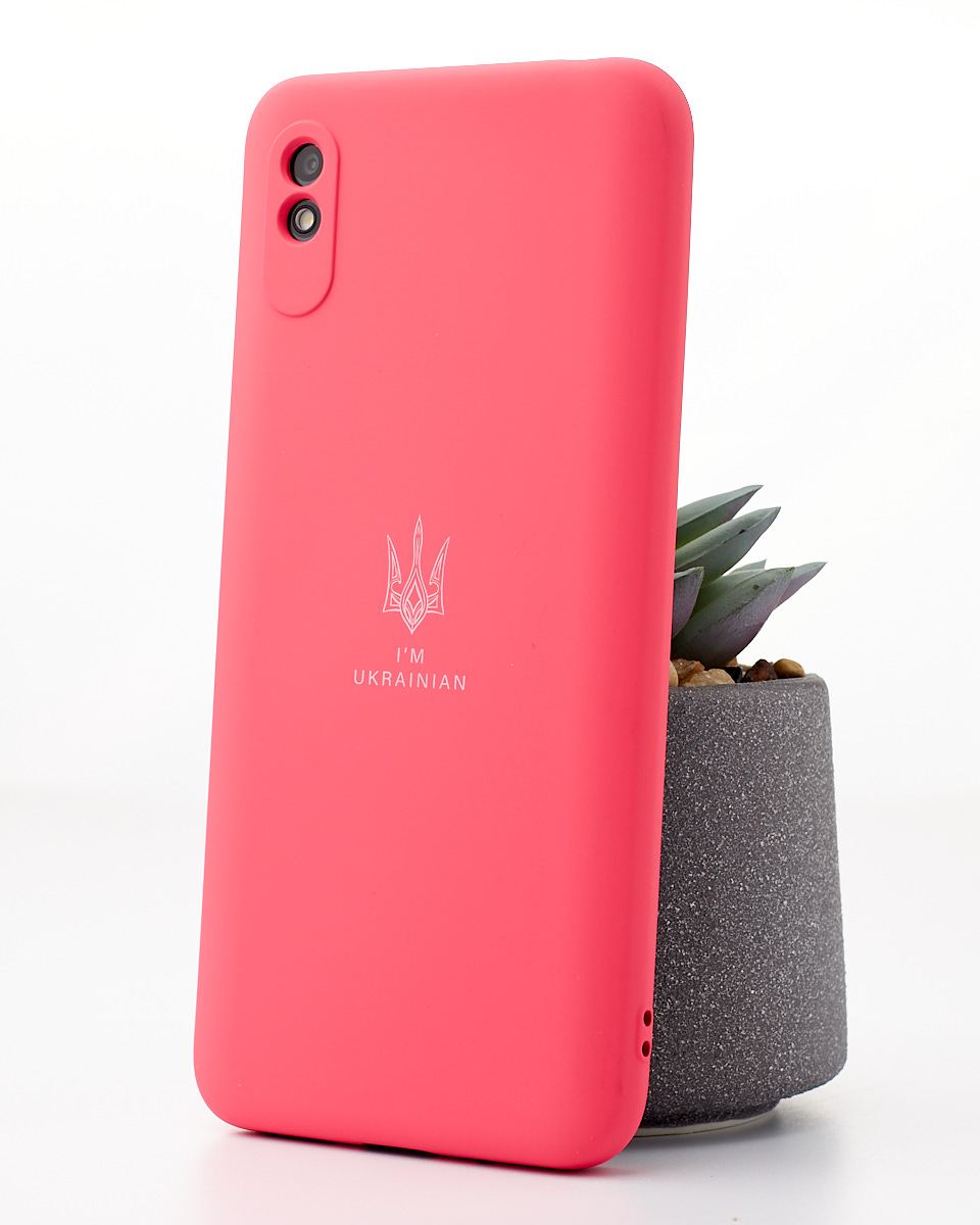 Силиконовый чехол Original pack SOFT для iPhone 12 Pro Max (ТРИЗУБ) малиновый