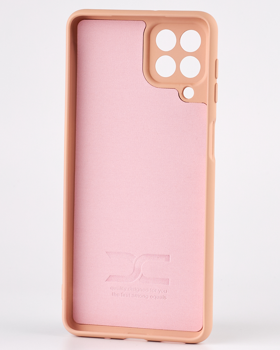 Силиконовый чехол SOFT Silicone Case для Samsung M53 5G (без лого) пудра