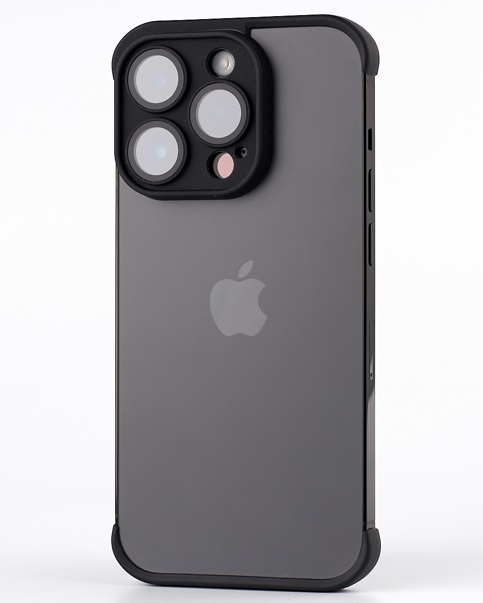 Силиконовая накладка CornerPad 3in1 для iPhone 14 Pro черный