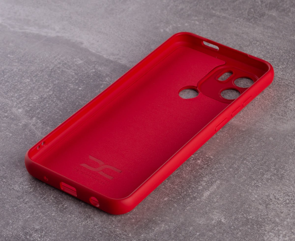 Силиконовый чехол SOFT Silicone Case для Xiaomi Redmi A2 Plus/A1 Plus (без лого) красный