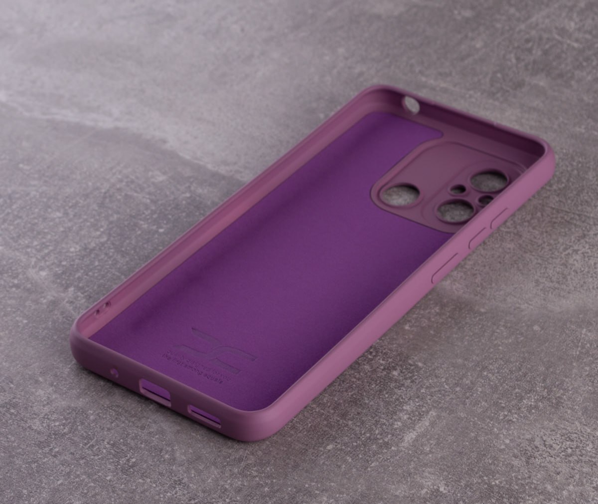 Силиконовый чехол SOFT Silicone Case для Xiaomi Redmi 12C (без лого) лаванда