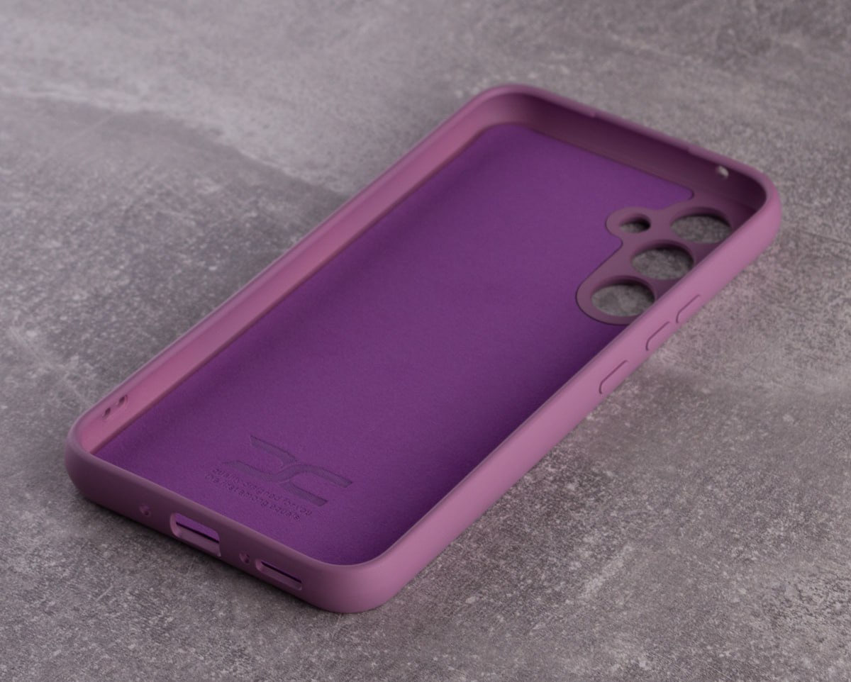 Силиконовый чехол SOFT Silicone Case для Samsung A34 (без лого) лаванда