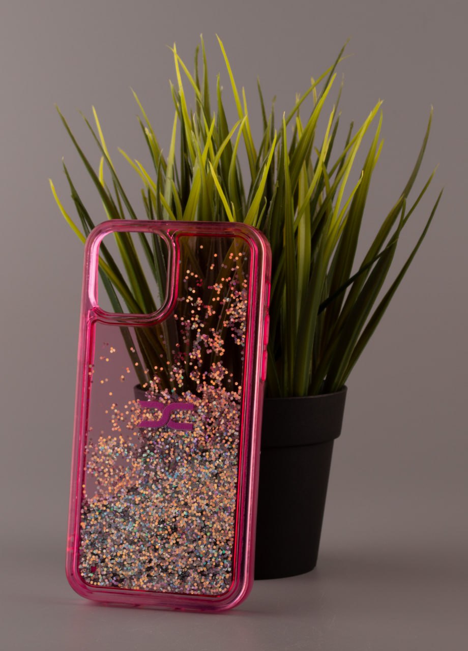 Силиконовый чехол AQUARIUM для iPhone 12 Pro розовый