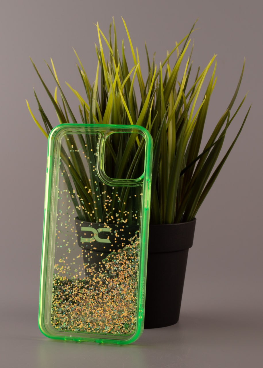 Силиконовый чехол AQUARIUM для iPhone 12 Pro зеленый