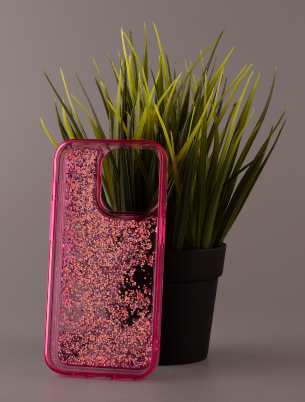 Силиконовый чехол AQUARIUM для iPhone 13 Pro розовый