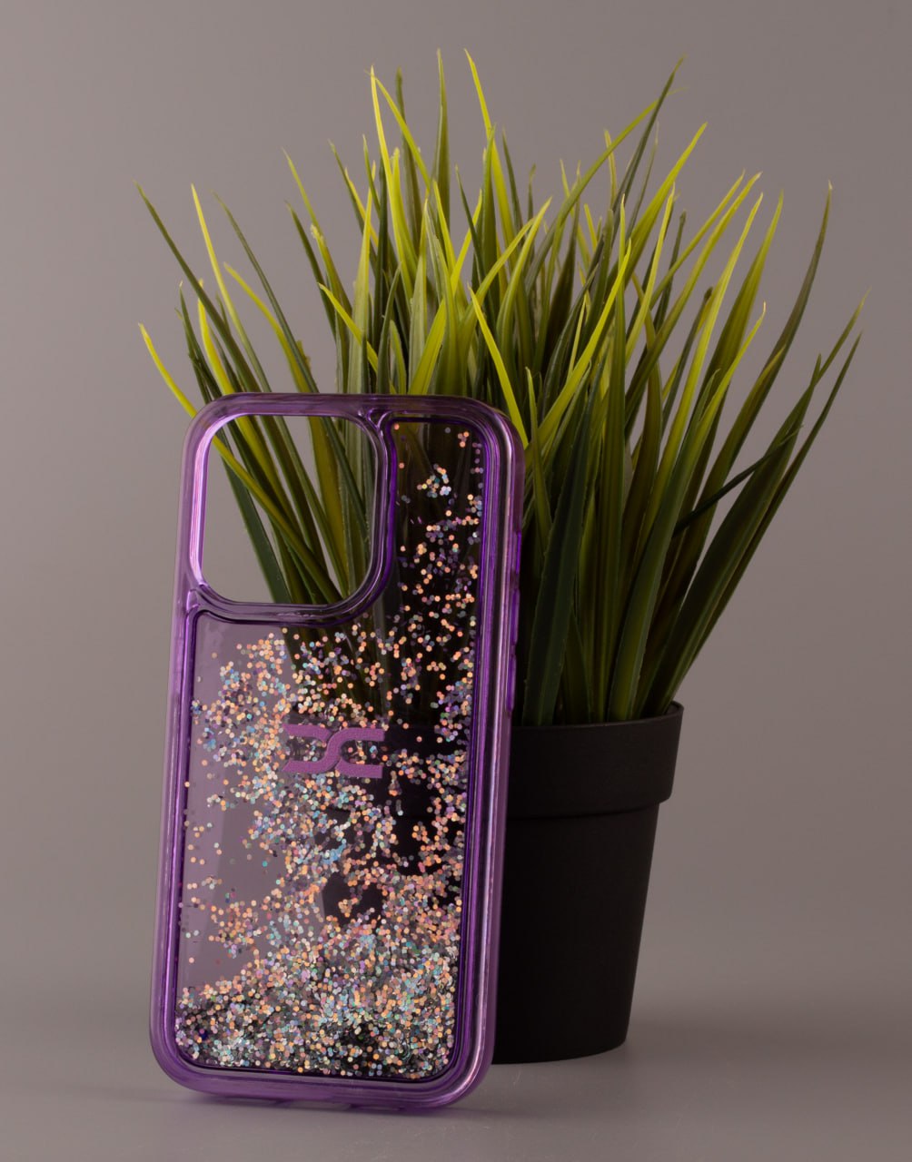 Силиконовый чехол AQUARIUM для iPhone 14 фиолетовый