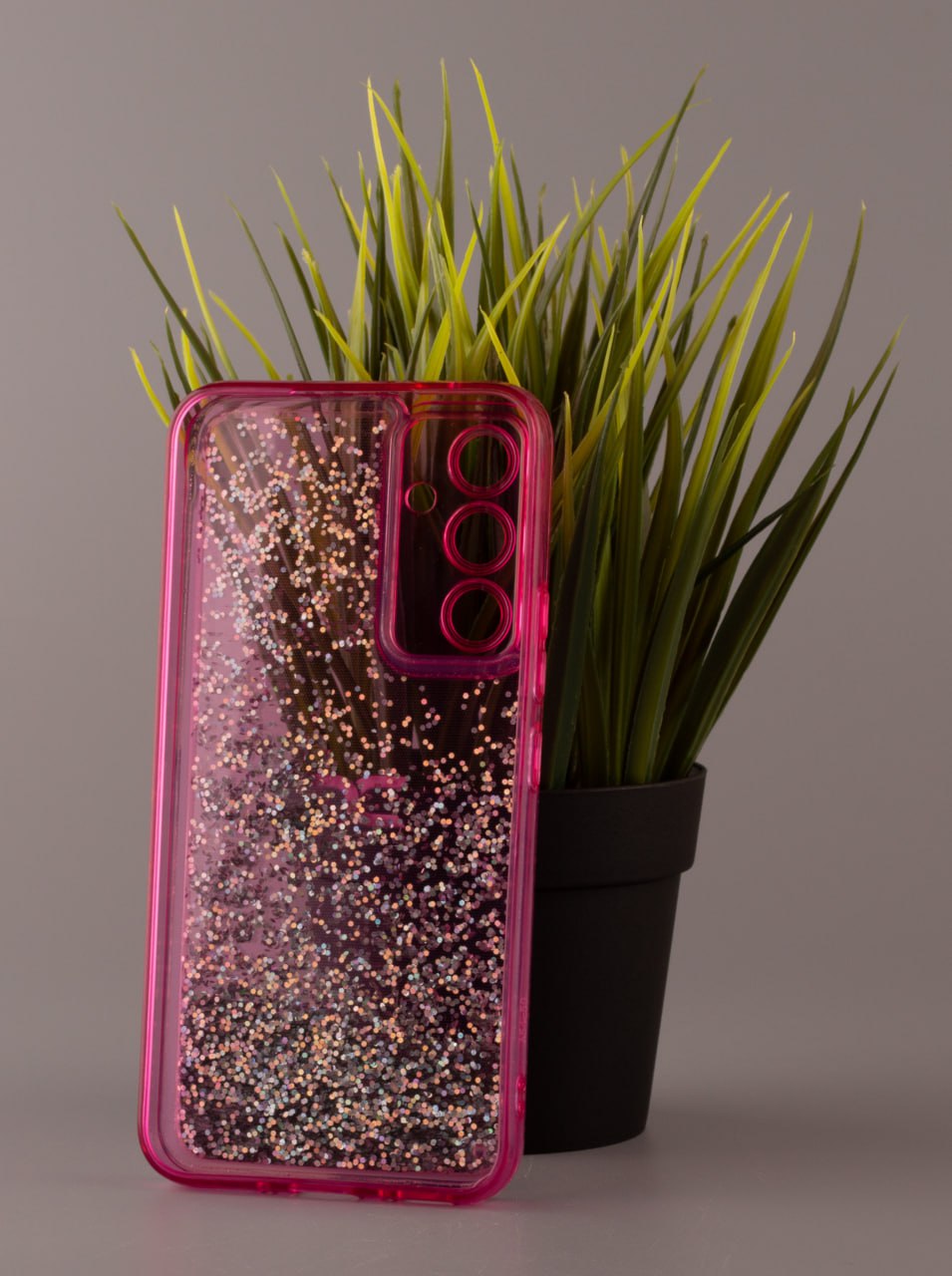 Силиконовый чехол AQUARIUM для Samsung A34 розовый