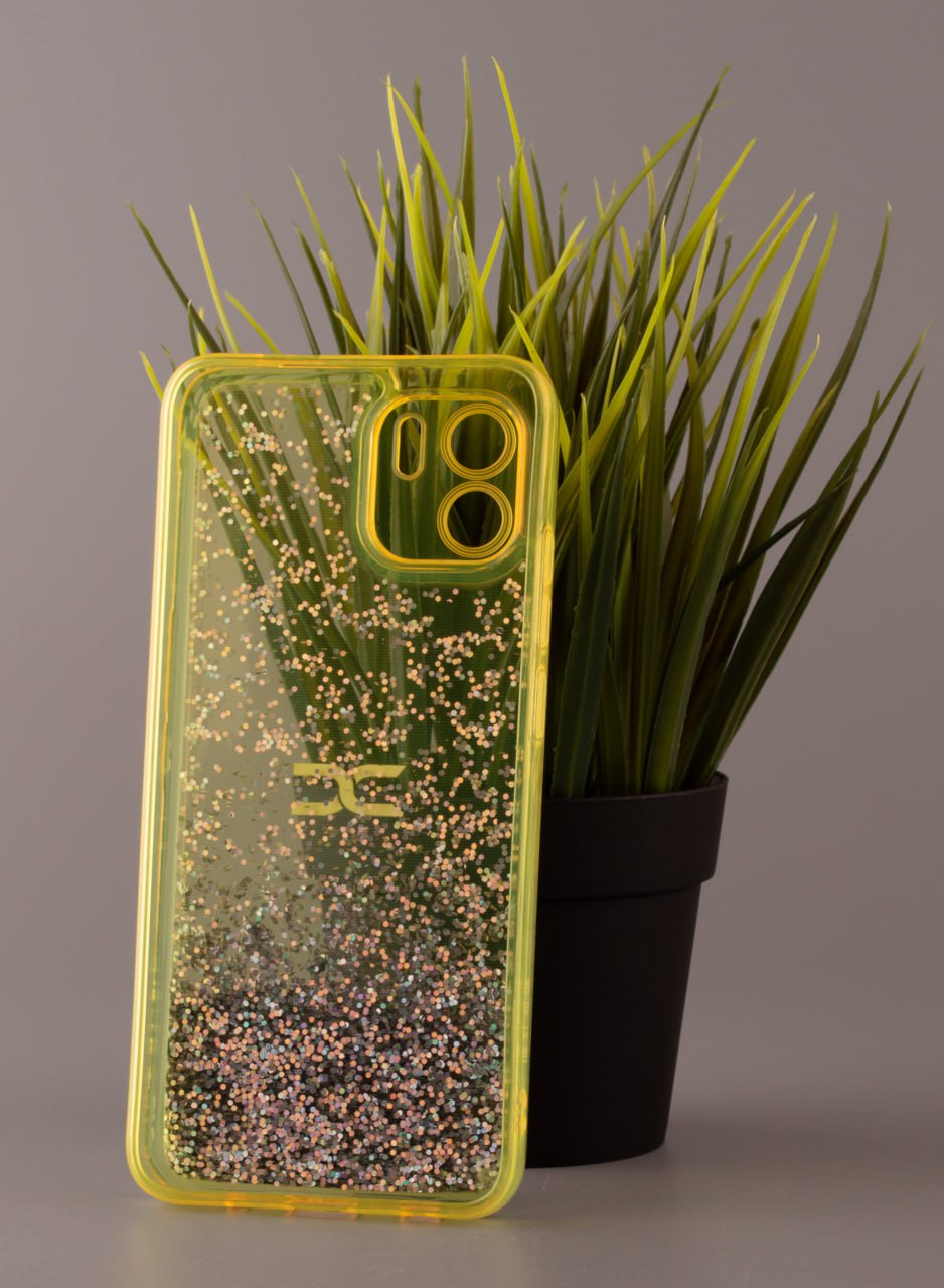 Силиконовый чехол AQUARIUM для Xiaomi Redmi A2 желтый