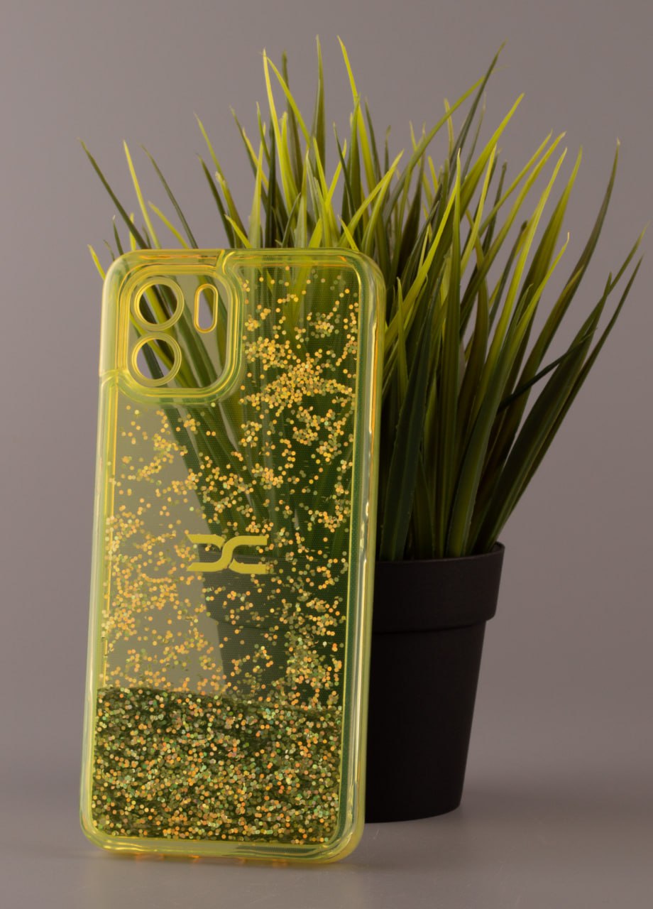 Силиконовый чехол AQUARIUM для Xiaomi Redmi A2 желтый