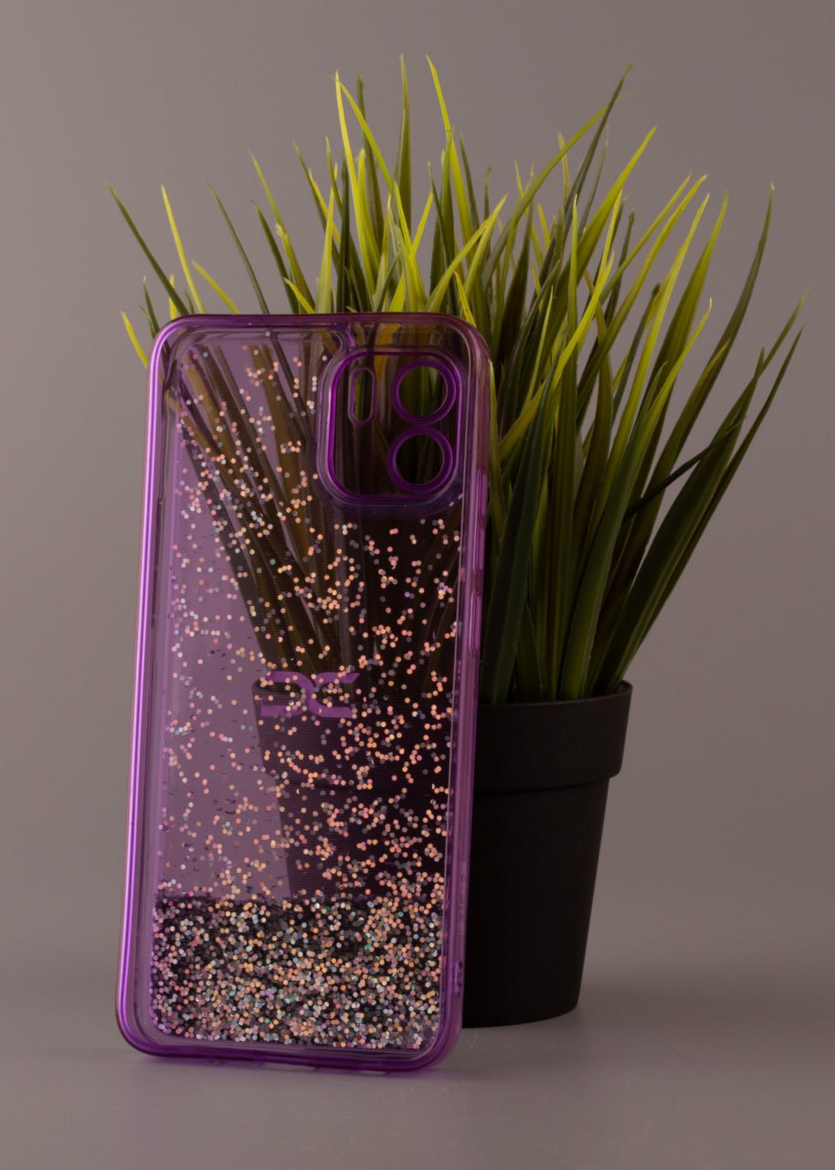 Силиконовый чехол AQUARIUM для Xiaomi Redmi A2 фиолетовый