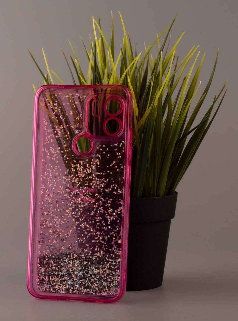 Силиконовый чехол AQUARIUM для Xiaomi Redmi A2 Plus розовый