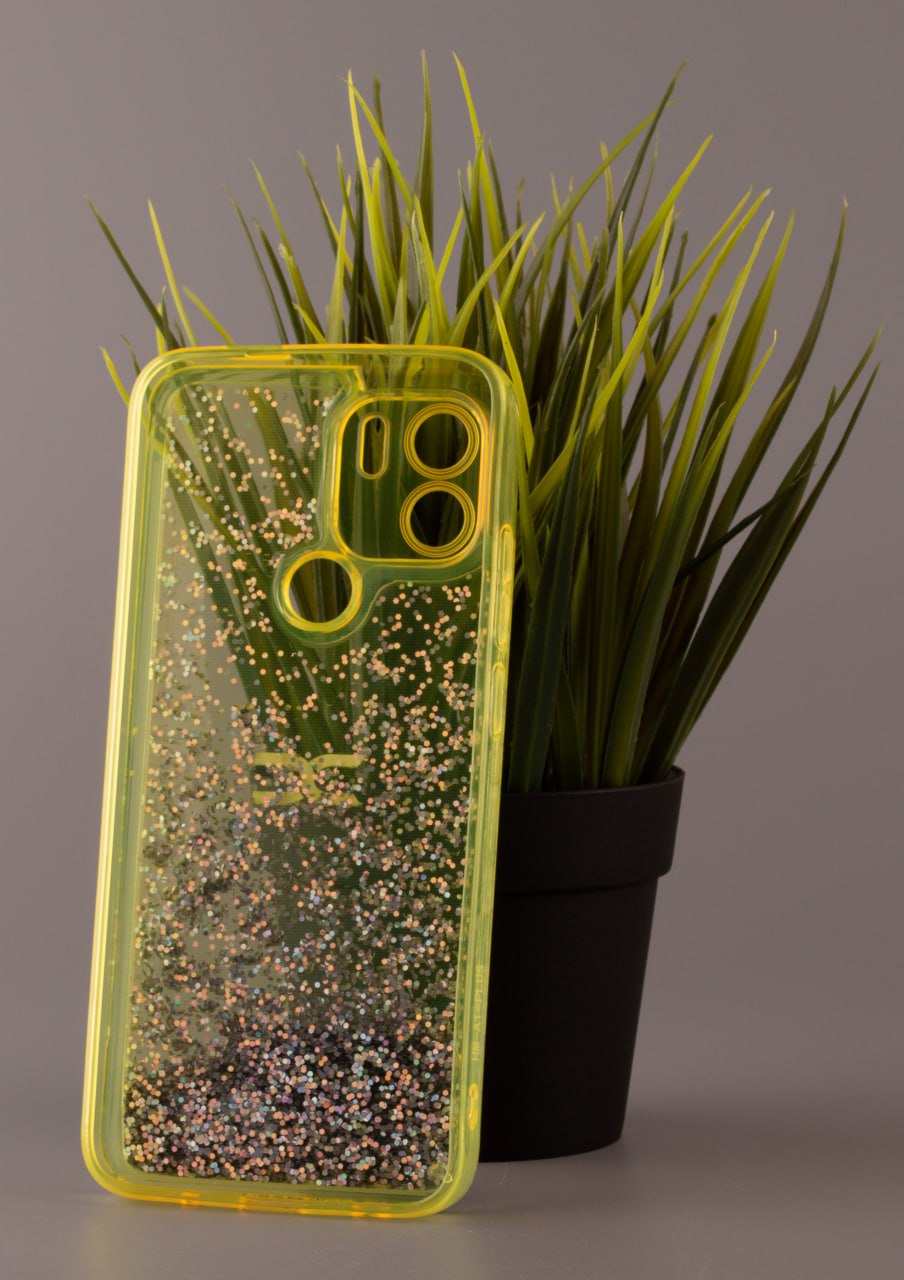 Силиконовый чехол AQUARIUM для Xiaomi Redmi A2 Plus желтый