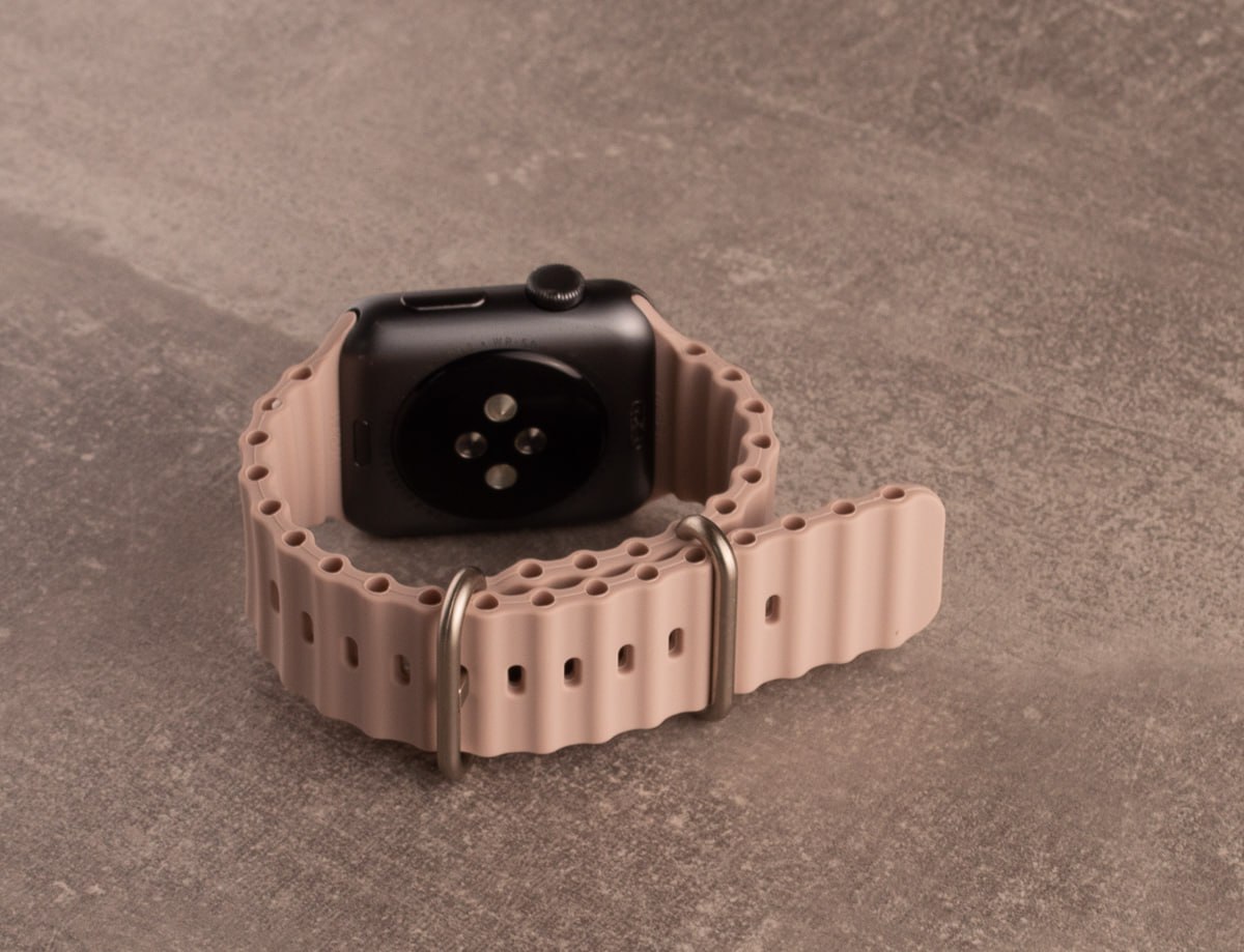 Ремешок для Apple Watch "Ocean Band" 38/40/41 мм пудра