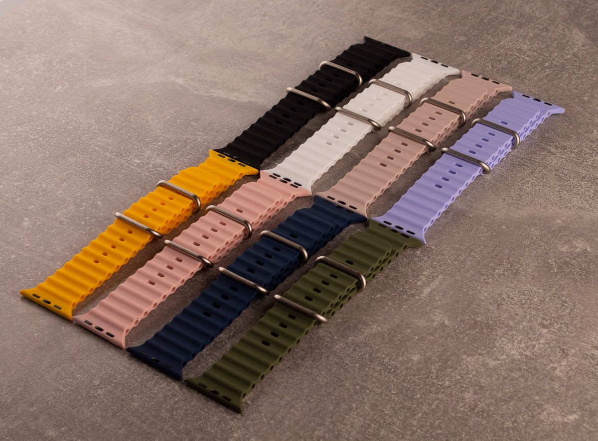 Ремешок для Apple Watch "Ocean Band" 42/44/45/49 мм темно-синий