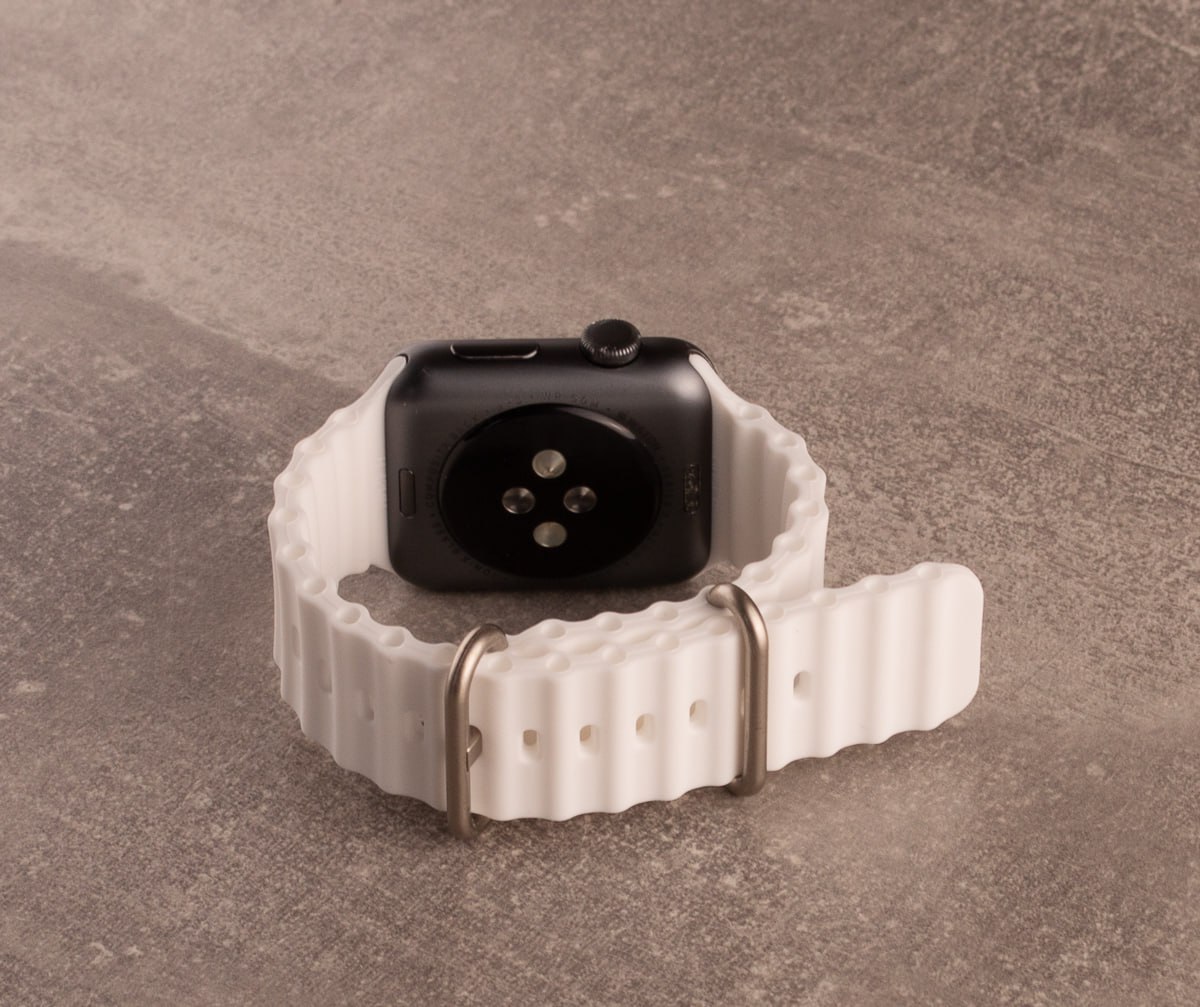 Ремешок для Apple Watch "Ocean Band" 42/44/45/49 мм белый