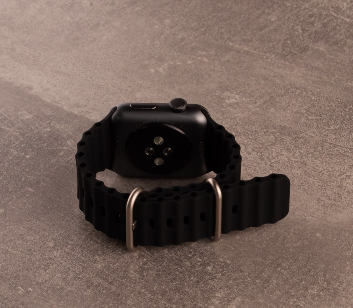 Ремешок для Apple Watch "Ocean Band" 42/44/45/49 мм черный