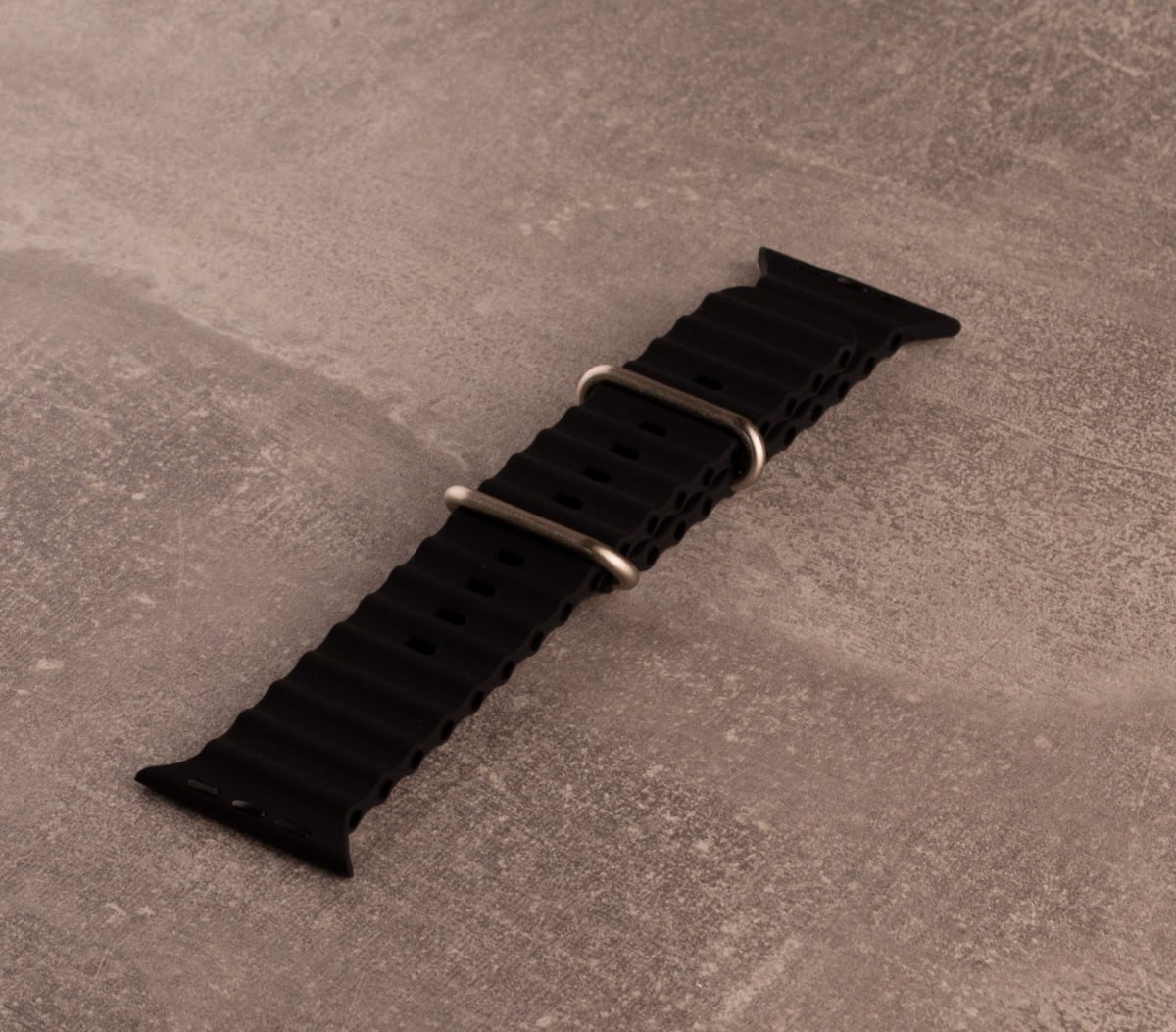 Ремешок для Apple Watch "Ocean Band" 42/44/45/49 мм черный