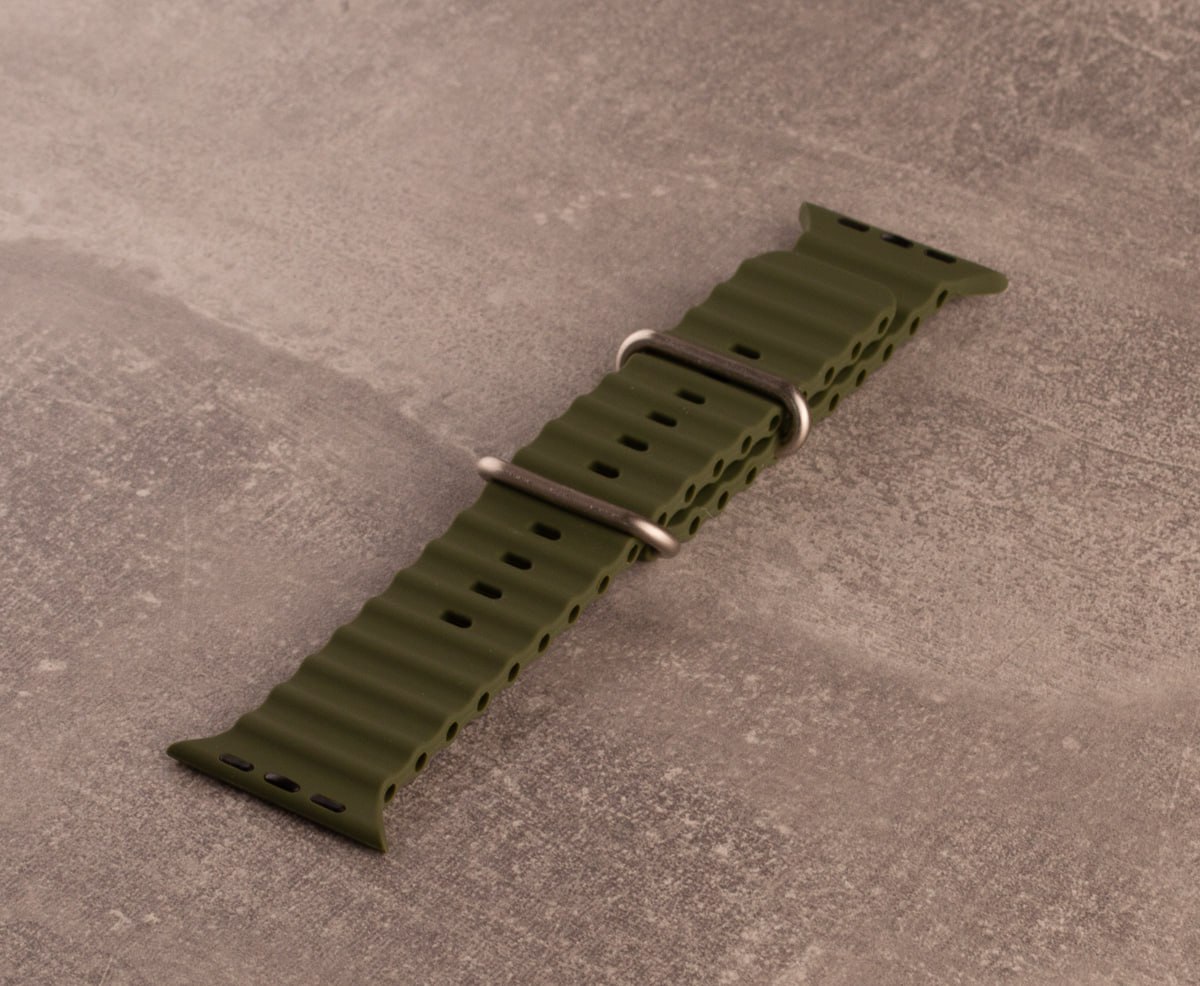 Ремешок для Apple Watch "Ocean Band" 42/44/45/49 мм хаки