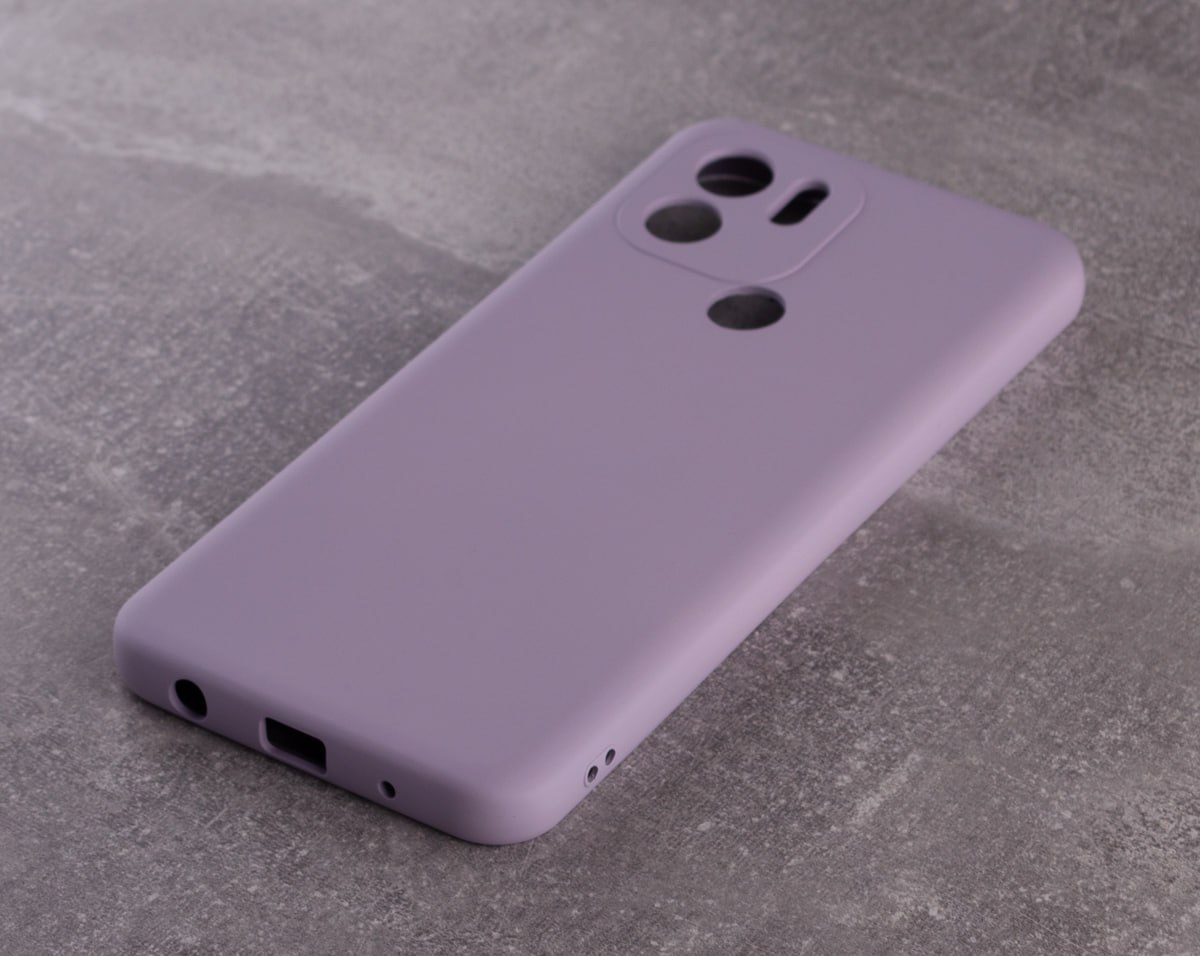 Силиконовый чехол SOFT Silicone Case для Xiaomi Redmi A2 Plus/A1 Plus (без лого) глициния