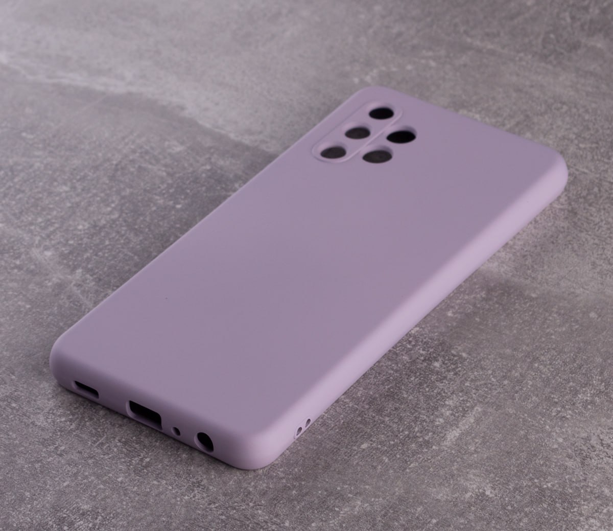 Силиконовый чехол SOFT Silicone Case для Samsung A33 5G (без лого) глициния