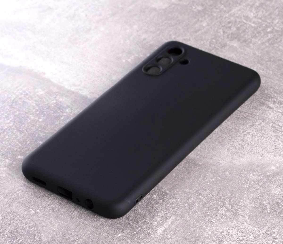 Силиконовый чехол SOFT Silicone Case для Samsung M14 (без лого) черный