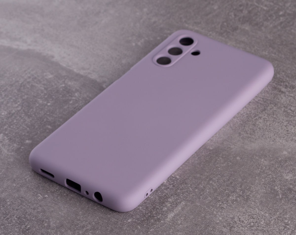 Силиконовый чехол SOFT Silicone Case для Samsung A04S (без лого) глициния