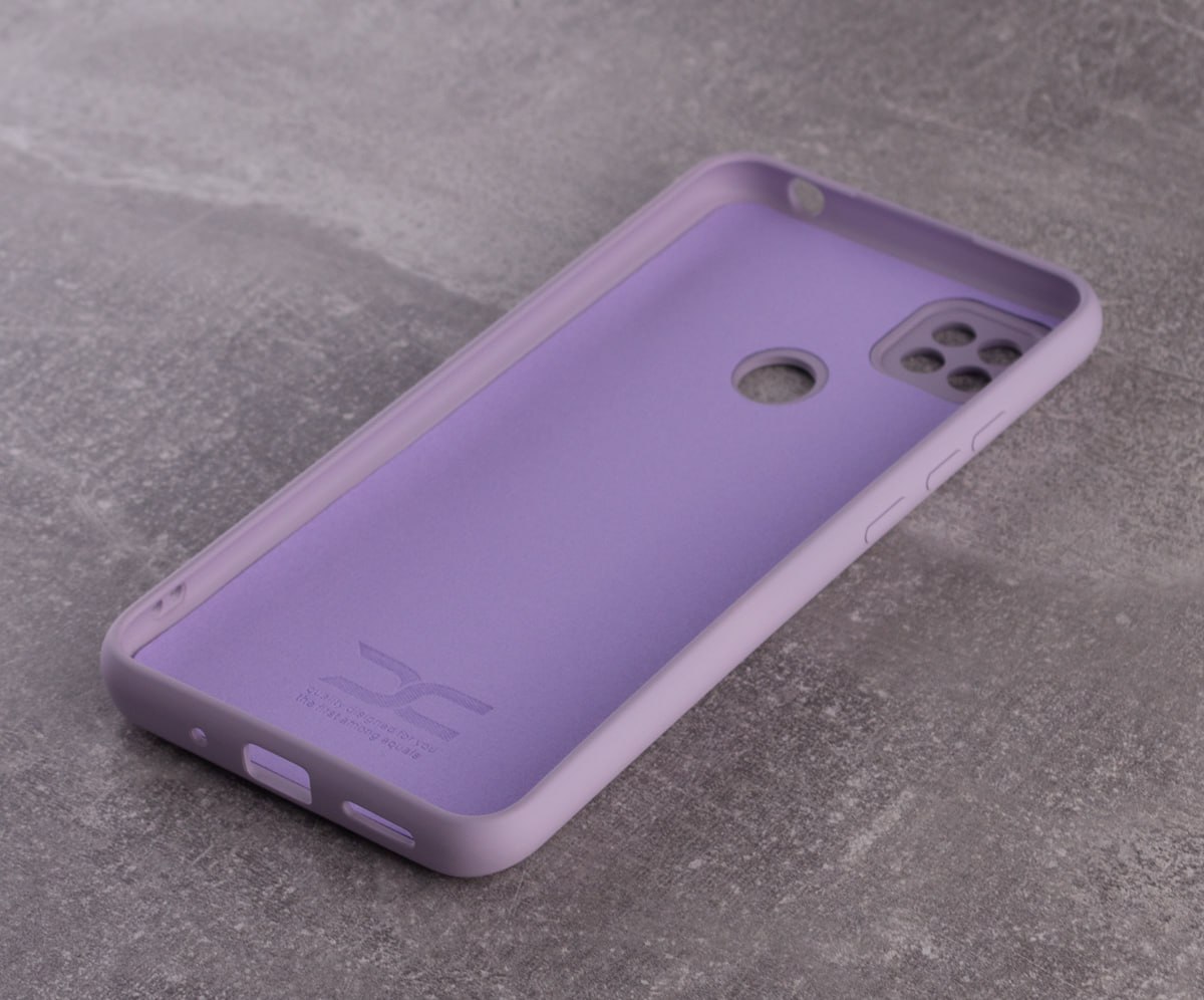 Силиконовый чехол SOFT Silicone Case для Xiaomi Redmi 10A (без лого) глициния