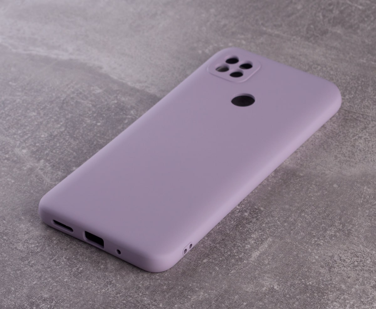 Силиконовый чехол SOFT Silicone Case для Xiaomi Redmi 10A (без лого) глициния
