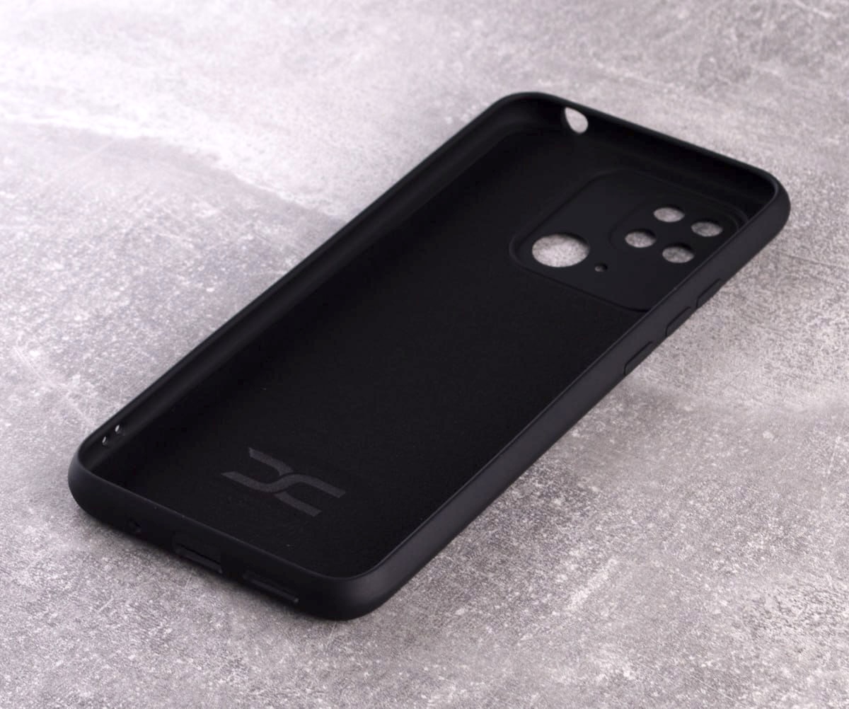 Силиконовый чехол SOFT Silicone Case для Xiaomi Poco C40 (без лого) черный