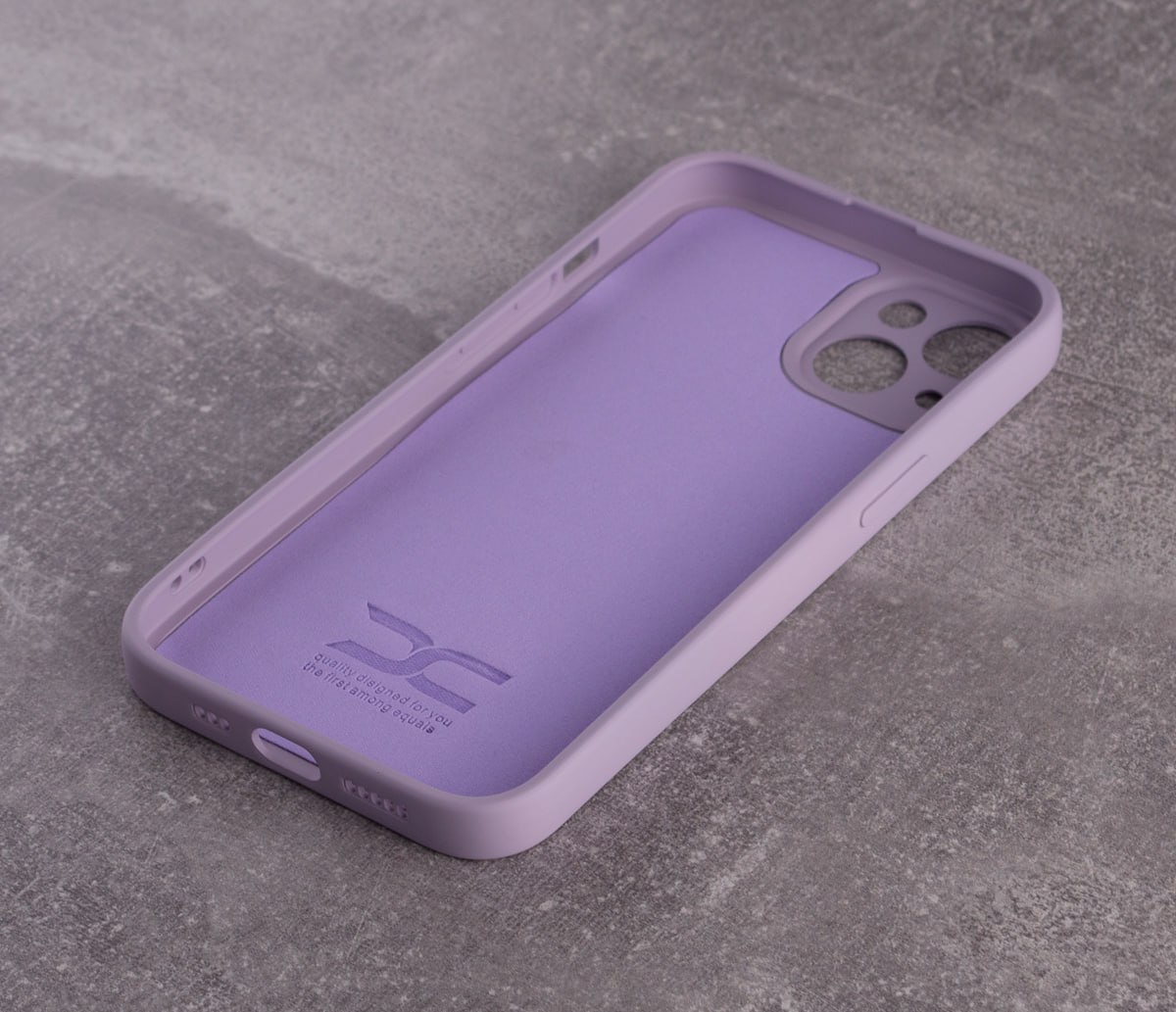 Силиконовый чехол SOFT Silicone Case для iPhone 14 Plus (без лого) глициния