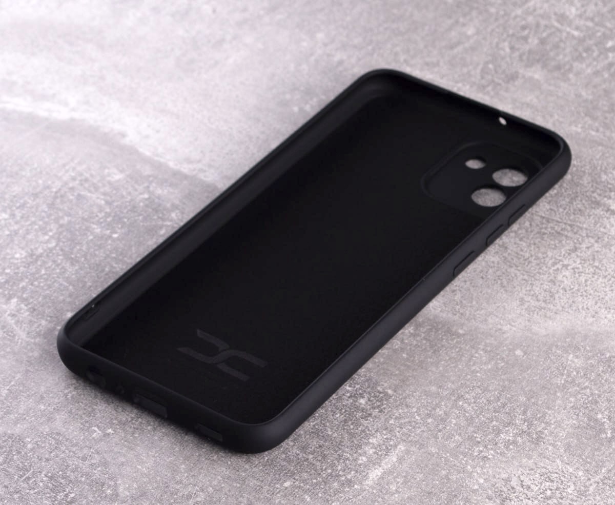 Силиконовый чехол SOFT Silicone Case для Samsung A04 (без лого) черный
