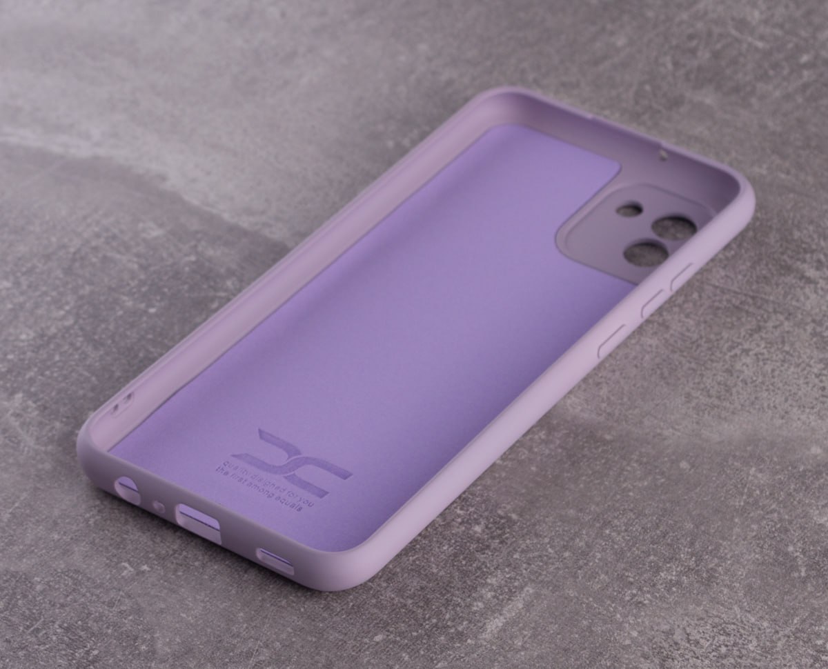 Силиконовый чехол SOFT Silicone Case для Samsung A04 (без лого) глициния
