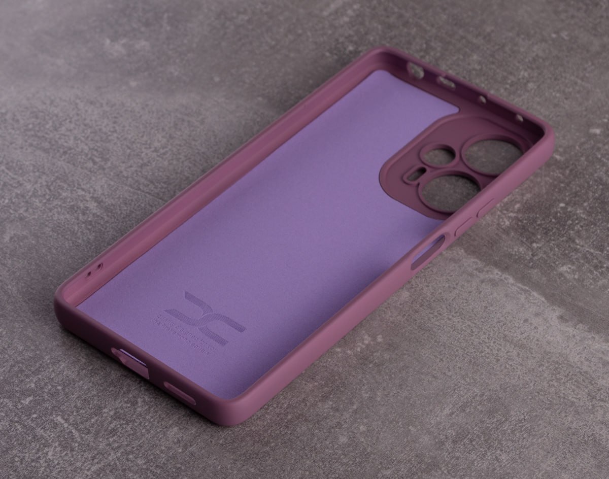 Силиконовый чехол SOFT Silicone Case для Xiaomi Poco F5 (без лого) лаванда