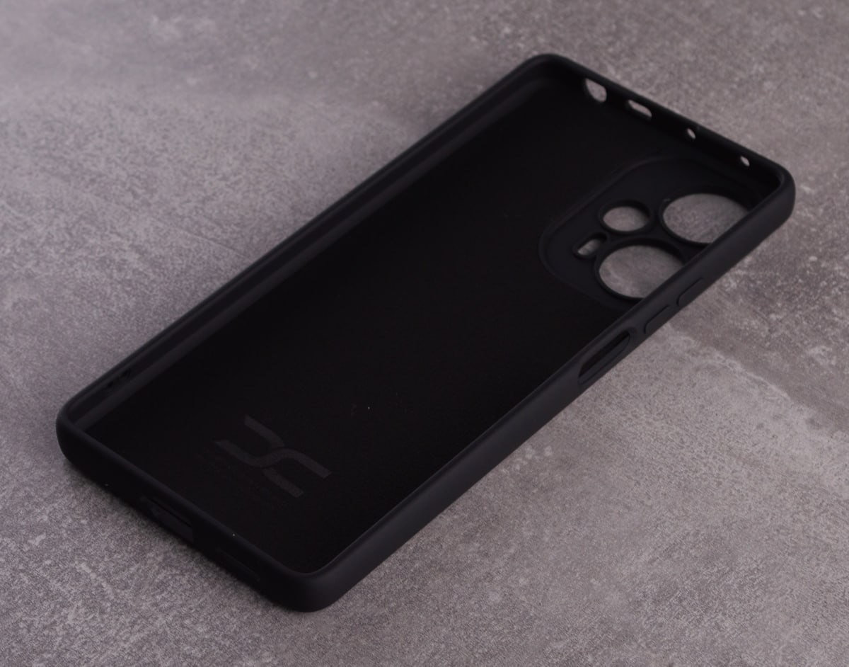 Силиконовый чехол SOFT Silicone Case для Xiaomi Poco F5 (без лого) черный