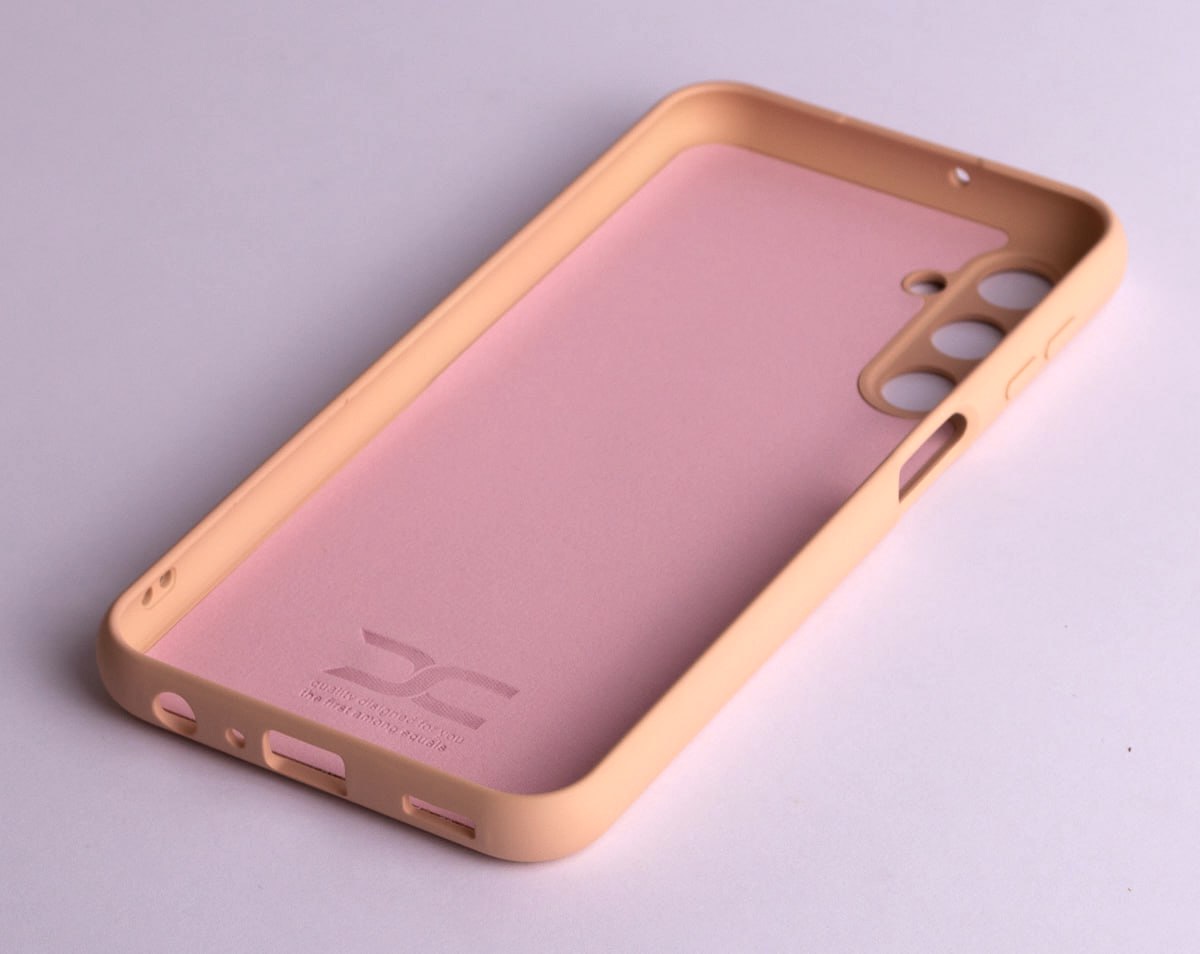 Силиконовый чехол SOFT Silicone Case для Samsung M34 5G (без лого) пудра